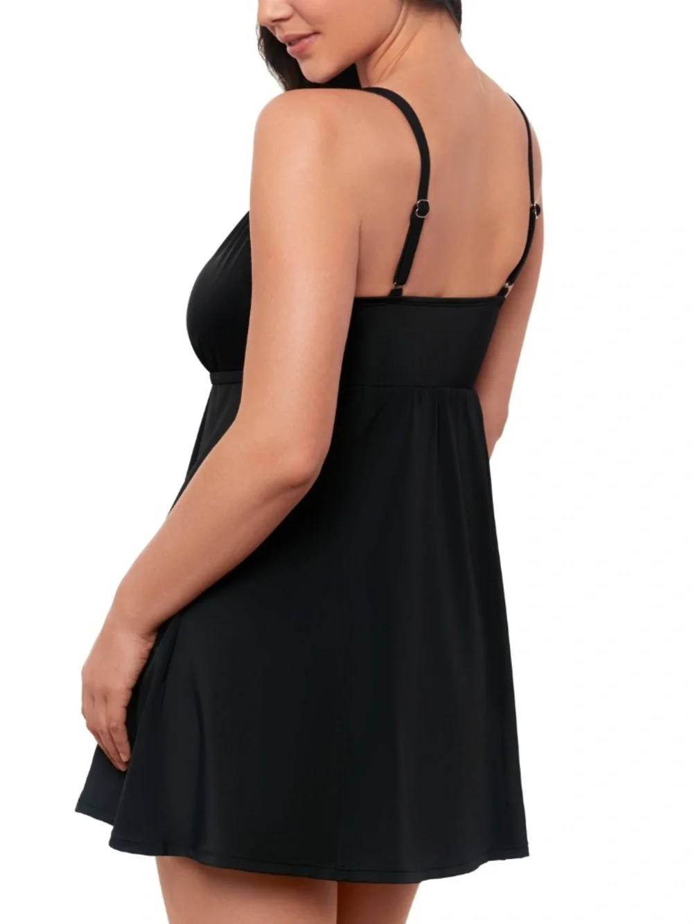 Swim Solutions Mix & Match Separates One-Piece Swimsuits Women - Picture 2 of 3